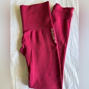 Gymshark Energy Seamless-Beet Red-Small